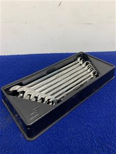 Snap On 7 Piece SOEX Wrench Set 3 8 3 4 In Snap On Tray Like New